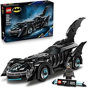 $74.96** | 909-Piece LEGO DC Comics Super Heroes - Batman Forever Batmobile (76304, 2025) at Amazon